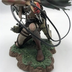 Figura Attack on Titan Rival Ackerman, Package Ver Levi-figura de ação pvc, 18