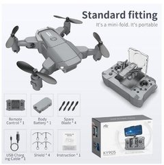 Mini rc drone ky905 com câmera 4k 1080p, hd, wi-fi, fpv, fotografia aérea, dobrável, quadricóptero, profissional, brinquedos de presente para meninos - loja online