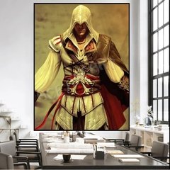 5d pintura de diamante mosaico arte cheia de strass kit de ponto cruz assassins creed artesanato presente decoração de casa - comprar online