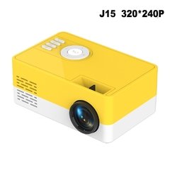 Salange j15 pro led mini projetor para o cinema em casa 480x360 pixels 1080p suportado hdmi-compatível usb áudio vídeo mini beamer - loja online