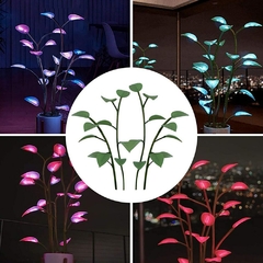 Mágico LED Houseplant Lâmpada Interior Luminous Plant Lâmpada USB Programáve - comprar online