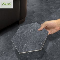 Funlife®Engrossar hexágono piso adesivos de parede auto-adesivo impermeável decoração da cozinha do banheiro anti-deslizamento adesivos à terra - comprar online