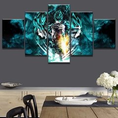 Pôsteres de arte de parede sem moldura, 5 peças, anime, super presente, quadros modernos, pintura hd, decoração de casa, decoração da sala de estar - comprar online