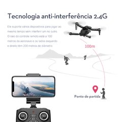 Imagem do 2022 novo mini zangão xt6 4k 1080p hd câmera wifi fpv pressão de ar altitude hold dobrável quadcopter rc zangão brinquedo do miúdo presente Vs kf102 drone 4k profesional helicóptero de control remoto VS fly orb