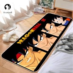 Super dbz tapete de cozinha quarto entrada capacho corredor anime piso 3d impresso banheiro varanda decoração tapete longo