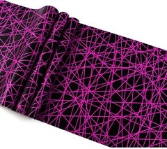 Ktv papel de parede cobrindo 3d estéreo música barra decoração sala linhas seda amarelo azul vermelho preto rosa roxo - comprar online