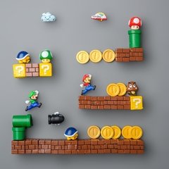 Super mario geladeira ímãs foto parede casa geladeiras decoração adesivo magnético conjunto cozinha casa decoração coleção presentes - Dr. Brauch