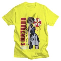 Imagem do Camiseta engraçada triplo, camiseta masculina moderna, manga curta, video game, camiseta de algodão, roupa