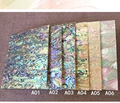 1 peça concha de abalone folha laminada de pérola faça você mesmo, materiais de decoração e artesanato esculpido, incrustação de tamanho 14cm/12cm na internet