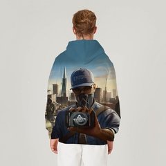 Watch Dogs 2021 nova chegada vapor ubisoft ent jogo assista cães dedsec impressão digital 3d zíper camisola do hoodie traje de manga longa unisex na internet