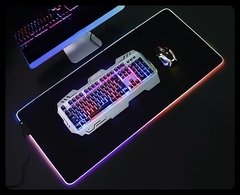 GTA V Tapete de borracha antiderrapante com led rgb, tamanho grande, xxg, gamer, para jogar, teclado rgb, laptop, computador grand furto, grande quantidade - Dr. Brauch