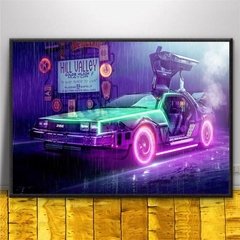 Cyberpunks cartaz na parede imagem da lona do carro moderno moda pinturas de parede para sala estar jogo homem menino presente printings