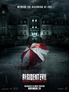 2021 filmes de terror residente mal bem-vindo ao raccoon cidade cartaz para sala de estar filmes ação pintura em tela arte da parede decoração casa - comprar online