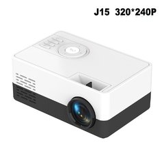 Salange j15 pro led mini projetor para o cinema em casa 480x360 pixels 1080p suportado hdmi-compatível usb áudio vídeo mini beamer