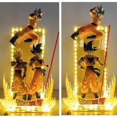 Imagem do Bandai dragon ball z anime shenlong led figuras de ação luzes da noite shenrou bolas de cristal controle remoto figma presente natal brinquedos