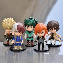 Bonecos de anime de my hero academia, bonecos de pvc com cena de fogo azul dabi, 17cm boku no hero academia, estátua de dabi