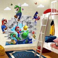 50x70cm 3d bonito dos desenhos animados papel de parede adesivos diy criativo decalque da parede móvel mural arte vinil legal decoração da sua casa na internet