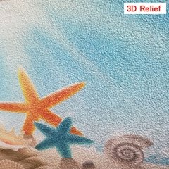 Papel de parede com pôster 3d personalizado, fundo estrelado do teto moderno sala de estar quarto decoração de teto - comprar online