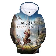 Assassinos creed hoodies dos homens/mulheres moda casual crianças/crianças camisolas streetwear anime oversized moletom com capuz menina pullovers - Dr. Brauch