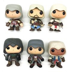 Assassins creed modelo personagem altair figuras da série de vinil, brinquedos das crianças de presente de natal