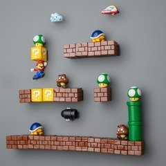 Super mario geladeira ímãs foto parede casa geladeiras decoração adesivo magnético conjunto cozinha casa decoração coleção presentes na internet