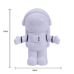 Usb night light led astronauta lâmpada de mesa flexível led nightlight 5v luz da mesa de leitura espaço homem decoração lâmpada para portátil