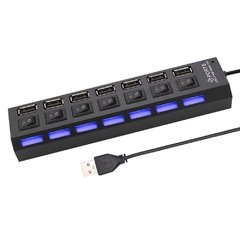 Usb 2.0 hub hub usb 2.0 multi usb divisor hub uso adaptador de energia 4/7 porto múltiplo expansor 2.0 hub usb com interruptor para pc - Dr. Brauch