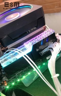 Guia de luz de memória ram, mod para habilidade g trident z, neo rgb, mudança para a série real, melhora a transmitância de luz - Dr. Brauch