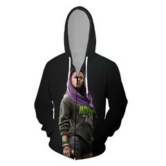 Watch Dogs 2021 nova chegada vapor ubisoft ent jogo assista cães dedsec impressão digital 3d zíper camisola do hoodie traje de manga longa unisex - comprar online