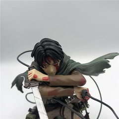 Imagem do Figura Attack on Titan Rival Ackerman, Package Ver Levi-figura de ação pvc, 18