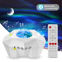 Galaxy Star Projector Night Light Bluetooth Music LED Starry Sky Projector Light Aurora Atmospher Bedroom Beside Lamp na internet