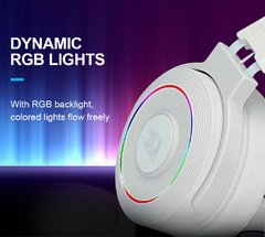 Redragon lamia h320 rgb backlighting gaming headphone, 7.1 usb surround som computador fones de ouvido com microfone suporte - Dr. Brauch