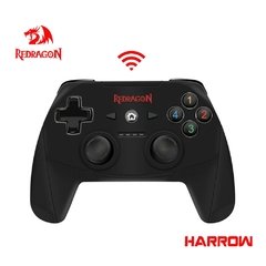 Redragon GRADE G808 Controlador USB Sem Fio para PC/PS3 Gamepad Controlador Joystick Vibração Compatíveis Xinput/Dinput/Android