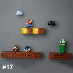 Super mario geladeira ímãs foto parede casa geladeiras decoração adesivo magnético conjunto cozinha casa decoração coleção presentes