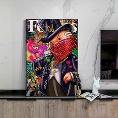 Graffiti arte poster famosa estrela quadros decorativos na parede da lona cartazes e impressões imagem para sala de estar decoração casa - Dr. Brauch