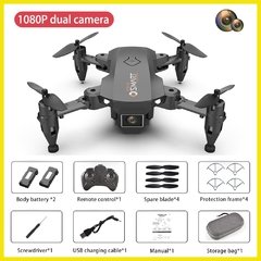 2022 l23 mini zangão 4k hd câmera dupla drones wifi fpv altura manter pequeno dobrável quadcopter rc dron brinquedo para crianças menino presente na internet