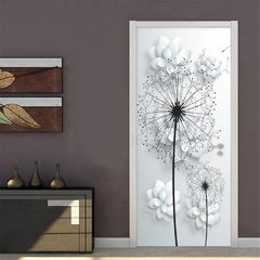 Papel de parede 3d com visão em pvc, para decoração de sala de estar, quarto, adesivo removível, poster de parede, mural de design para casa