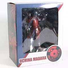 Estátua de uchiha madara com uchiwa gk, modelo de coleção de brinquedos - loja online