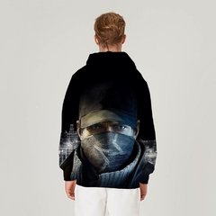 Watch Dogs 2021 nova chegada vapor ubisoft ent jogo assista cães dedsec impressão digital 3d zíper camisola do hoodie traje de manga longa unisex na internet