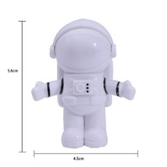 Usb night light led astronauta lâmpada de mesa flexível led nightlight 5v luz da mesa de leitura espaço homem decoração lâmpada para portátil na internet