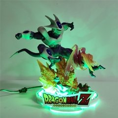 Bandai dragon ball z anime shenlong led figuras de ação luzes da noite shenrou bolas de cristal controle remoto figma presente natal brinquedos na internet