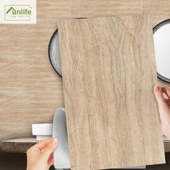 Funlife®Papel de parede autoadesivo, 30x60cm, cinza claro, cimento, piso, casca, óleo, à prova de respingos, para banheiro, cozinha, pia - comprar online