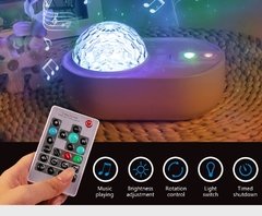 Céu estrelado projetor noite luz nave espacial lâmpada galáxia led lâmpada de projeção bluetooth alto-falante para crianças quarto festa em casa decoração na internet