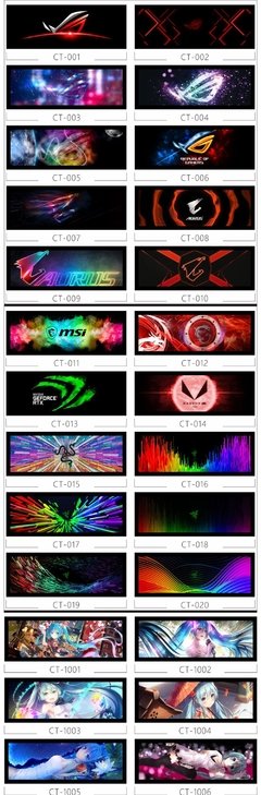 Infinito painel rgb infinito estéreo 3d pc caso placa de iluminação decoração personalizada gpu backplate lianli placa dianteira 12v/5v aura mod - Dr. Brauch