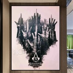 5d pintura de diamante mosaico arte cheia de strass kit de ponto cruz assassins creed artesanato presente decoração de casa