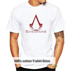 Raro assasins creed revelações camisetas novas para homens S-5XL