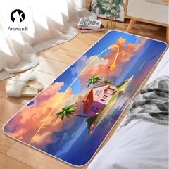 Super dbz tapete de cozinha quarto entrada capacho corredor anime piso 3d impresso banheiro varanda decoração tapete longo - loja online