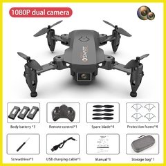 2022 l23 mini zangão 4k hd câmera dupla drones wifi fpv altura manter pequeno dobrável quadcopter rc dron brinquedo para crianças menino presente