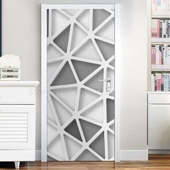 Imagem do Papel de parede 3d com visão em pvc, para decoração de sala de estar, quarto, adesivo removível, poster de parede, mural de design para casa