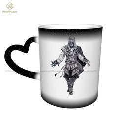 Assassins Creed Caneca assassins creed as mudanças de cor atacado caneca engraçada porcelana copos cappuccino